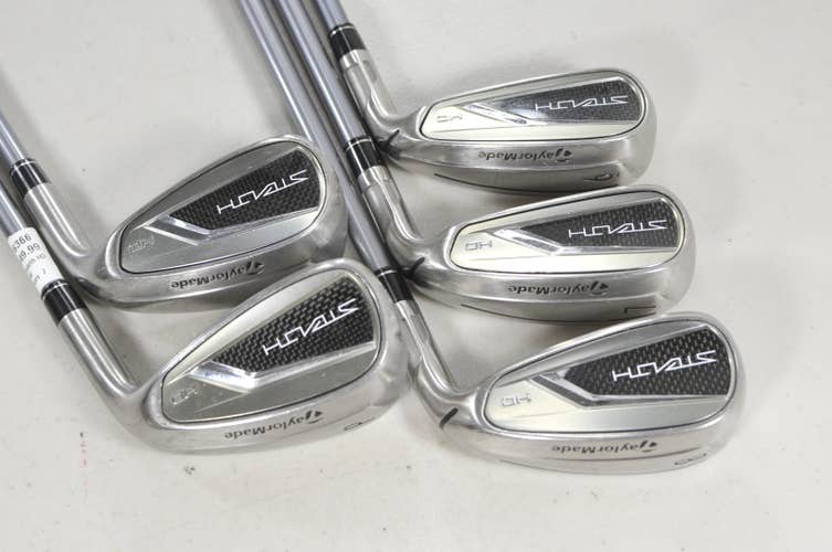 TaylorMade Stealth HD 6-PW Iron Set Senior Flex Speeder NX 50g Graphite #226366