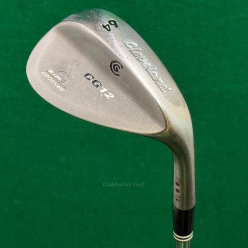 Cleveland CG12 Black Pearl 64-12 64 Lob Wedge XP 105 S300 Steel Stiff