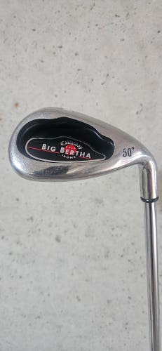 Men's Callaway Big Bertha Right Handed Wedge Uniflex 50 Degree Steel Shaft (Used)