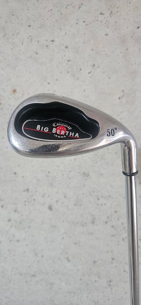 Men's Callaway Big Bertha Right Handed Wedge Uniflex 50 Degree Steel Shaft (Used)