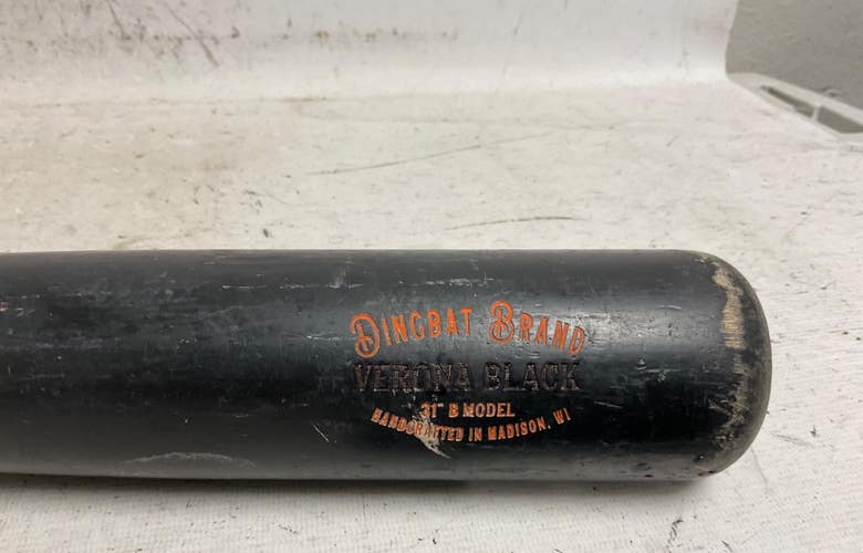 Used DINGBAT B MODEL BB/SB Wood Bat Black 31" 11855-S000209608