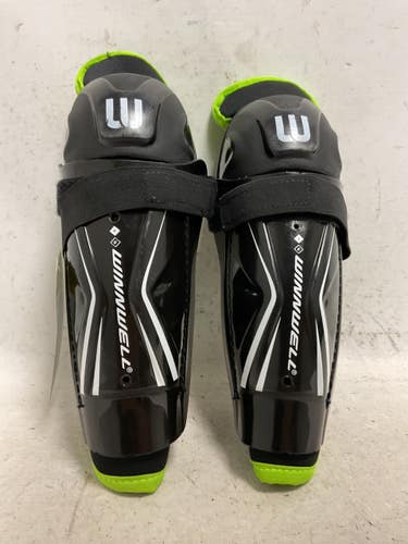 Used WinnWell NXT YTH SHIN GUARDS Youth Shin Guards Black 9" 11855-S000209601