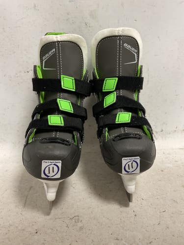 Used Bauer XLS Youth Hockey Skate Black Youth 11.0 11855-S000209597