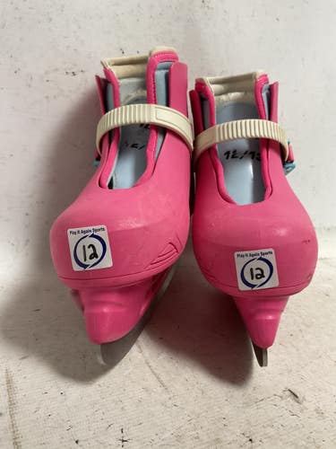 Used Bauer 12/13 Youth Hockey Skate Pink Youth 12.0 11855-S000209596