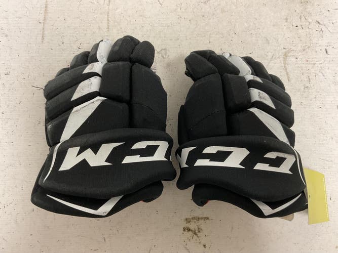 Used CCM JETSPEED FT475 Junior Gloves Black 10" 11855-S000209590