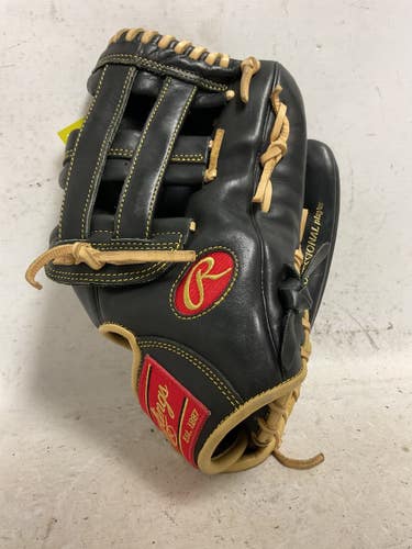 Used Rawlings SPS3028-6B BB/SB Glove RH Throw Black And Tan 12 1/2" 11855-S000209576