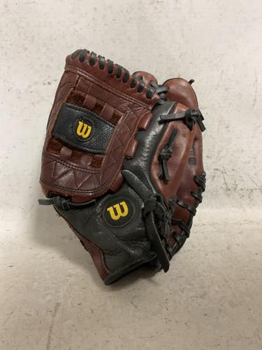 Used Wilson A0475 105 BB/SB Glove RH Throw Maroon 10 1/2" 11855-S000209574