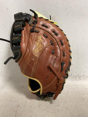 Used Rawlings SFM18 BB/SB First Base LH Throw Brown 12 1/2" 11855-S000209573