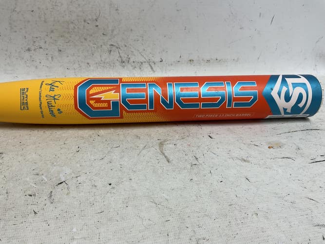 Used Louisville Slugger SPGN2KSUP-25 BB/SB Slowpitch Bat Orange 34" 11855-S000209446