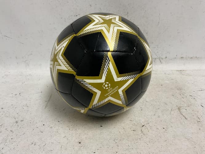 Used Adidas GT7790 All Size Soccer Ball Black And Gold 5 11855-S000209422