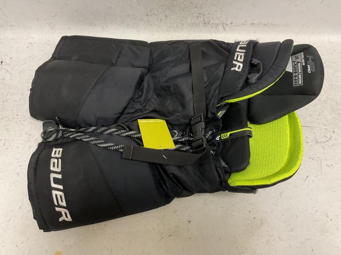 Used Bauer HP PRO Junior Pant Black And Neon Green MD 11855-S000209423