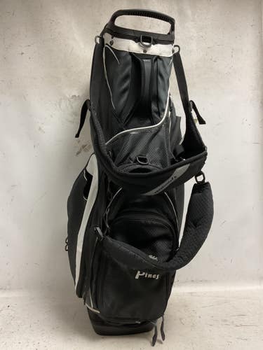Used Taylormade 5 WAY STAND BAG Mens Stand Bag Black 11855-S000209683