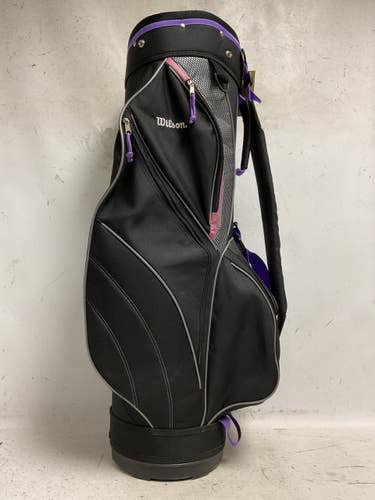 Used Wilson HOPE CART BAG Womens Cart Bag Purple 11855-S000209654