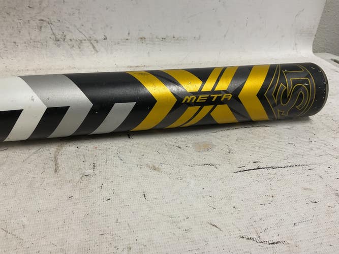 Used Louisville Slugger LFPMX2D9-23 BB/SB Fastpitch Bat White/Black/Yellow 33" 11855-S000209610
