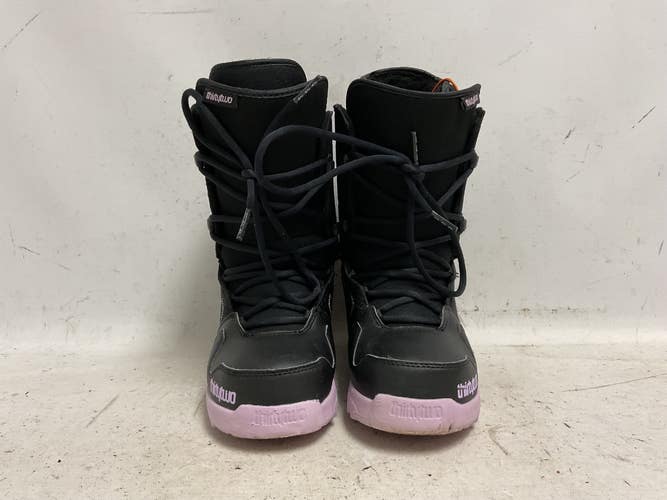 Used ThirtyTwo WS EXIT Womens Snowboard Boots Black And Pink Senior 5 11855-S000209349