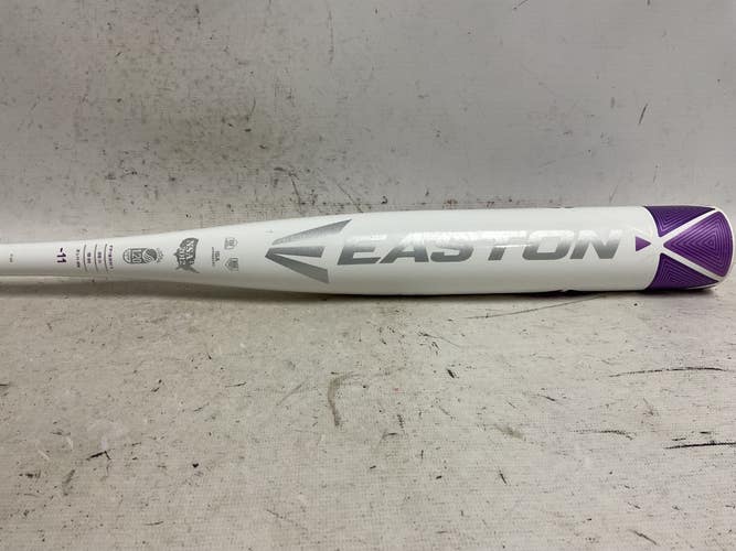 Used Easton FP18AMY BB/SB Fastpitch Bat Purple And White 29" 11855-S000209346
