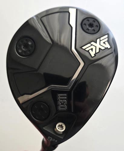MINT! PXG 0311 BLACK OPS 9 Wood 24* / Project X Denali Regular Flex Shaft w/HC