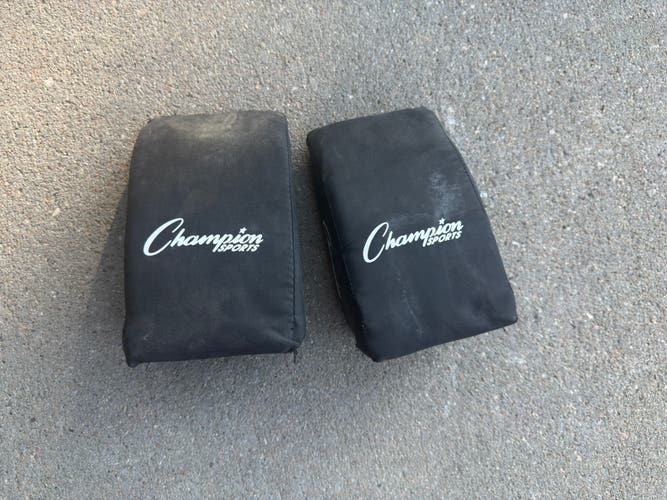 Champion Sports Catcher's Knee Supports Savers (Used)