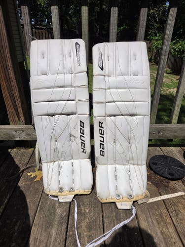 30" Bauer Reactor 4000 Goalie Leg Pads (Used)