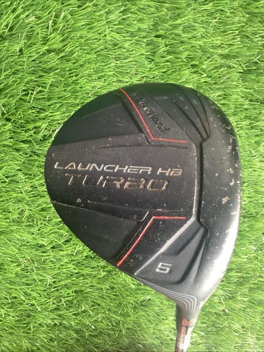 Cleveland Launcher HB Turbo Fairway 5 Wood 18* With A-Flex Seniors Graphite Shaf