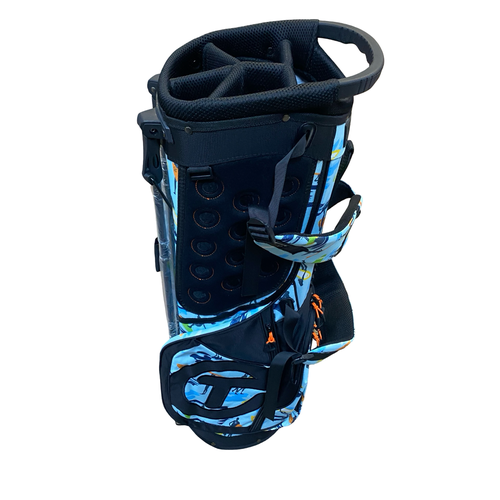 Preowned Titleist SC 5 Way Stand Bag Carolina Blue 11706-S000386919