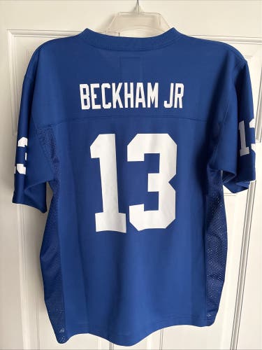 Blue Large Kids Odell Beckham Nike Jersey (Used)