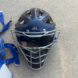 Champro CM6 Adult Hockey-Style Catcher’s Helmet - Royal Blue