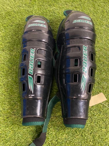 Intermediate Bauer SG500 Shin Pads 15" (Used)
