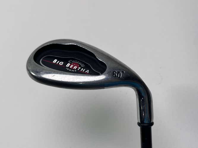 Callaway Big Bertha 2004 LW 60* RCH 75i Senior Graphite Mens RH