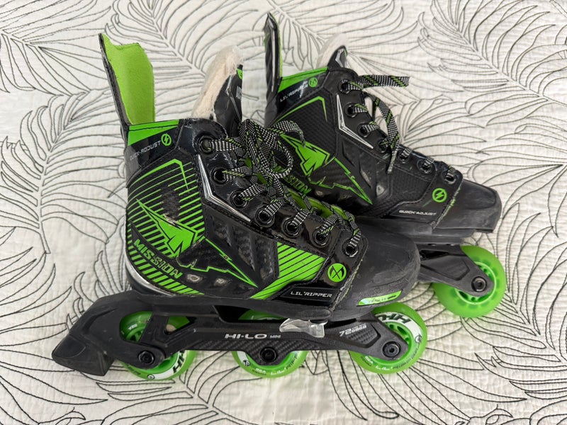 Mission Lil Ripper Inline Skates Regular Width (Used)