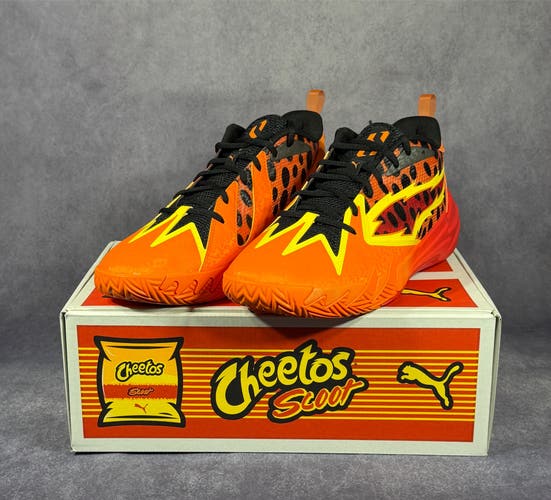 Puma Cheetos x Scoot Zeros 309840-02 Mens Size 11 Orange Basketball Shoes NEW