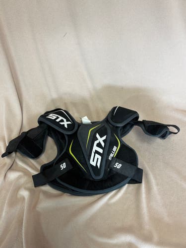 Small Adult STX Stallion 50 Shoulder Pads (Used)