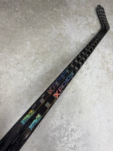 2 PACK 80 Flex Custom P28 Senior CCM XF Ghost Pro Left Hand Hockey Stick (Like New) Pro Stock