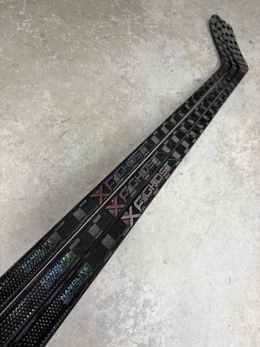 3 PACK 80 Flex Custom P28 Senior CCM XF Ghost Pro Left Hand Hockey Stick (Like New) Pro Stock