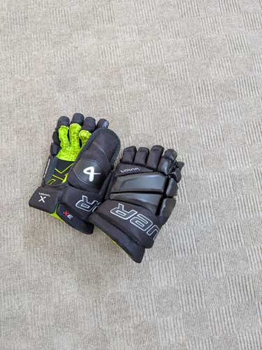 Bauer vapor X3 black gloves (New)