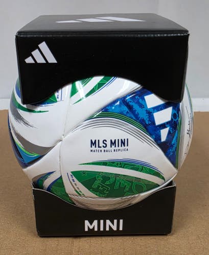 NEW adidas MLS 2025 Mini Soccer Ball - Official Match Ball Replica