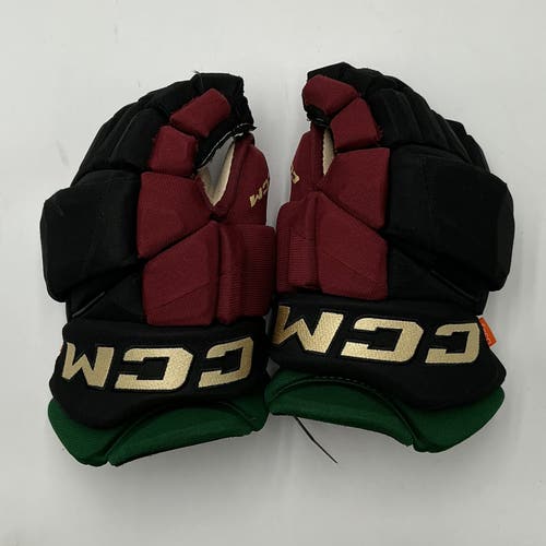 (Used) Arizona Coyotes Game Worn CCM HGJSPP Gloves 13" Pro Stock