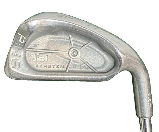 Ping ISI 4 Iron White Dot 3* Up RH Cushin JZ Stiff Steel 38.5" New Midsize Grip