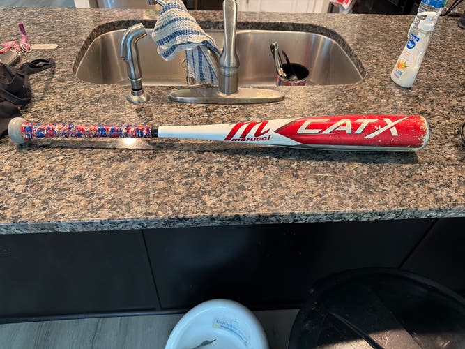 2023 Marucci CATX Alloy USSSA Certified Bat (-10) 20 oz 30" (Used)