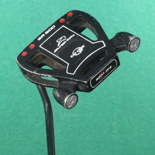 LH Ray Cook Silver Ray SR 500 Double-Bend 35" Putter Golf Club w/ Headcover