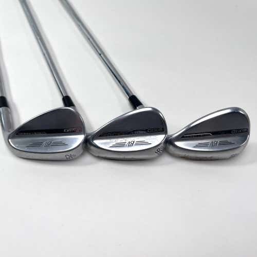 Titleist Vokey SM10 Tour Chrome Wedge Set 52* 12 | 56* 12 | 60* 10 SM10 Wedge RH