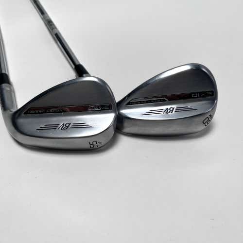 Titleist Vokey SM10 Tour Chrome Wedge Set 56* 14 | 60* 8 SM10 Wedge RH
