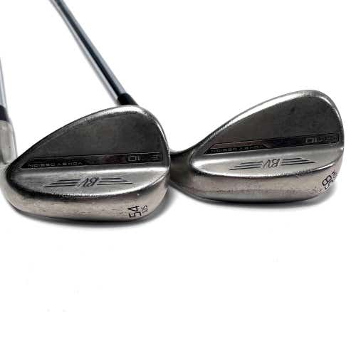 Titleist Vokey SM10 Nickel Wedge Set 54* 10 | 58* 8 TT AMT Black S300 Stiff RH