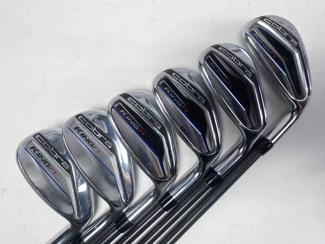 Cobra KING F7 One Length Iron Set 7-PW+GW+SW Fujikura Pro 63i 63g Senior RH