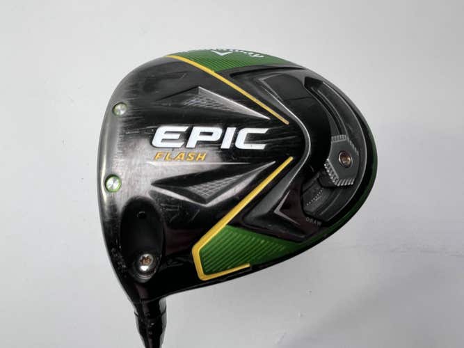 LEFTY Callaway EPIC Flash Driver 10.5* Project X Even Flow 6.0 55g Stiff LH