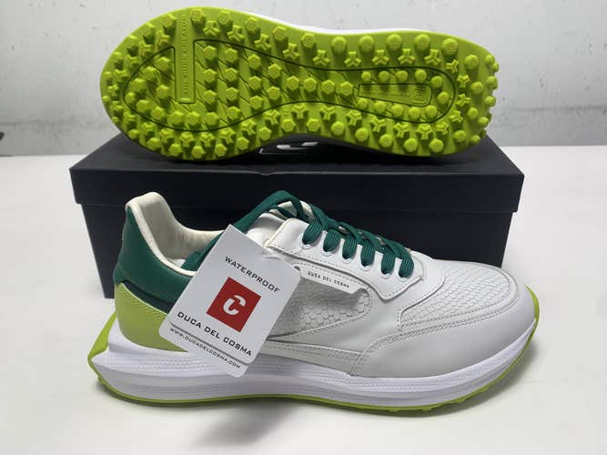 Duca Del Cosma Davanti 2 Golf Shoes White Men's SZ 11 NIB