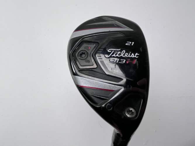 Titleist 913 H Hybrid 21* Fujikura EXS Stiff Graphite Mens RH
