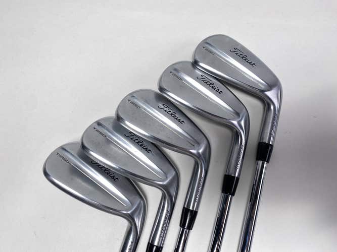 Titleist T250 2025 Iron Set 7-PW+GW True Temper AMT Black Stiff Steel Mens RH