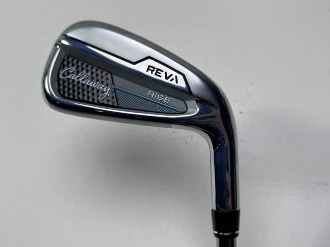 Callaway Reva Rise Single 6 Iron UST Mamiya LinQ LTE 4F1 40g Ladies RH