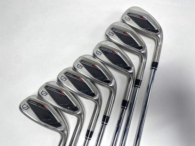 Wilson DYNAPWR MAX Iron Set 6-PW+GW+SW KBS Max HL Regular Steel Mens RH